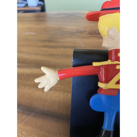 1985 JESCO 5” Dudley-Do-Right Rocky And Bullwinkle Rubber Bendable Figure - Picture 4 of 13